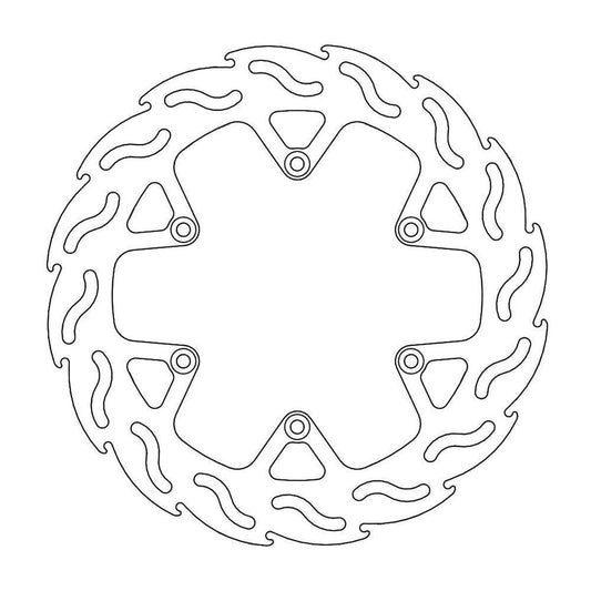 Moto Master — Flame Road Bremsscheibe — KTM 690 SMC R 2012-2013
