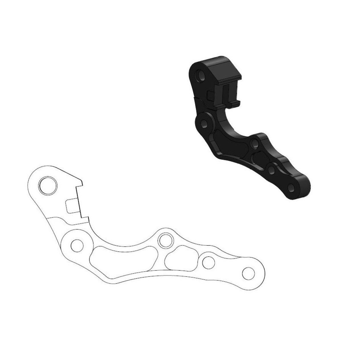 Moto Master — Oversize Adapter — GasGas, Husqvarna 2021-2026 (20 Modelle)