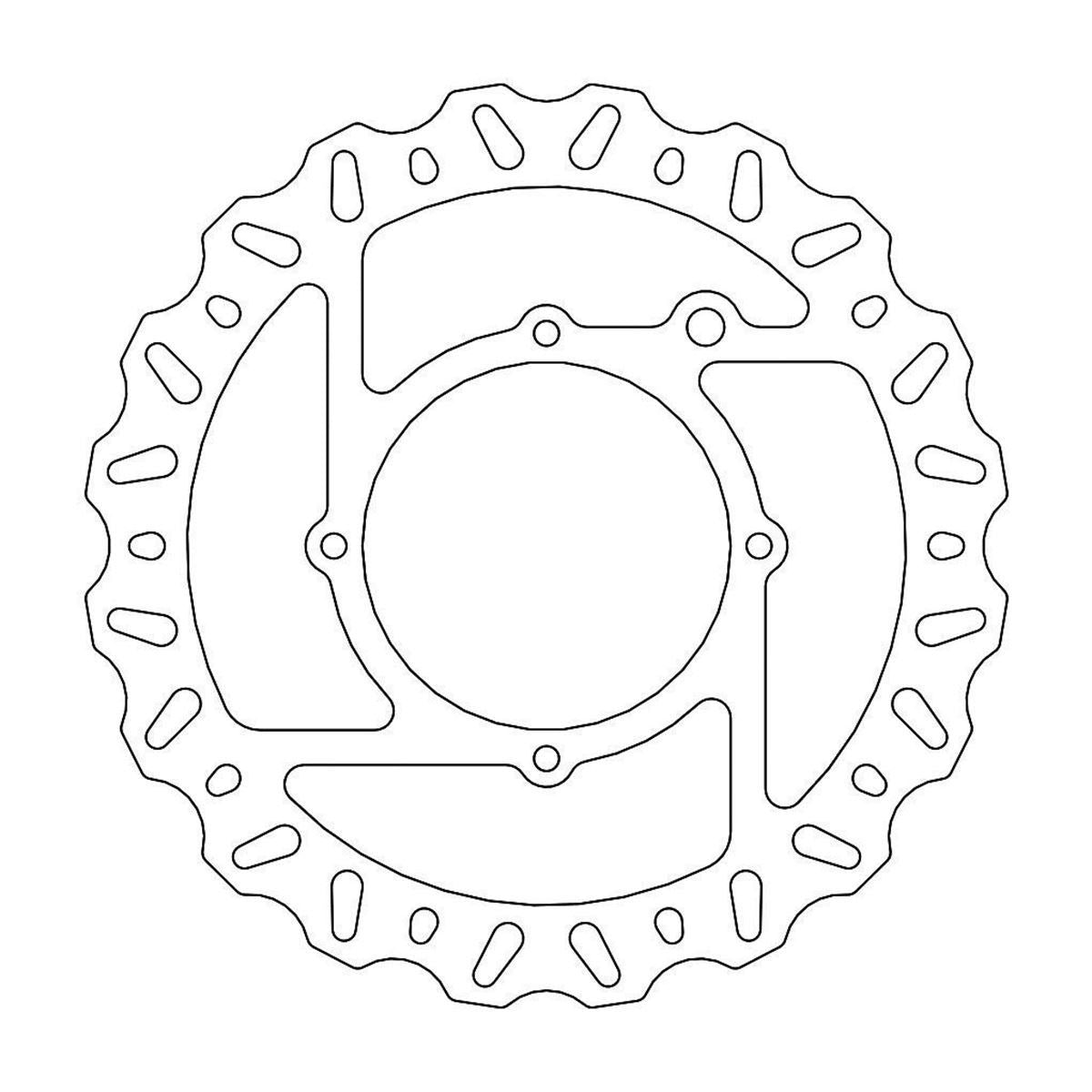 Moto Master — Nitro Bremsscheibe — GasGas, Husqvarna, KTM 2013-2026 (3 Modelle)