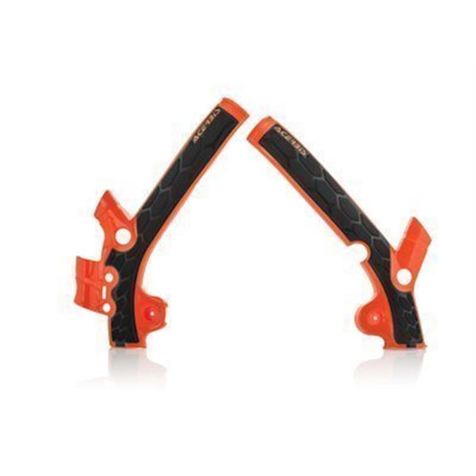 Acerbis — Rahmenschutz X-GRIP — Husqvarna TC 85 2014-2017 / KTM 85 SX 2013-2017 – Orange 2 (KTM-Orange 2016)