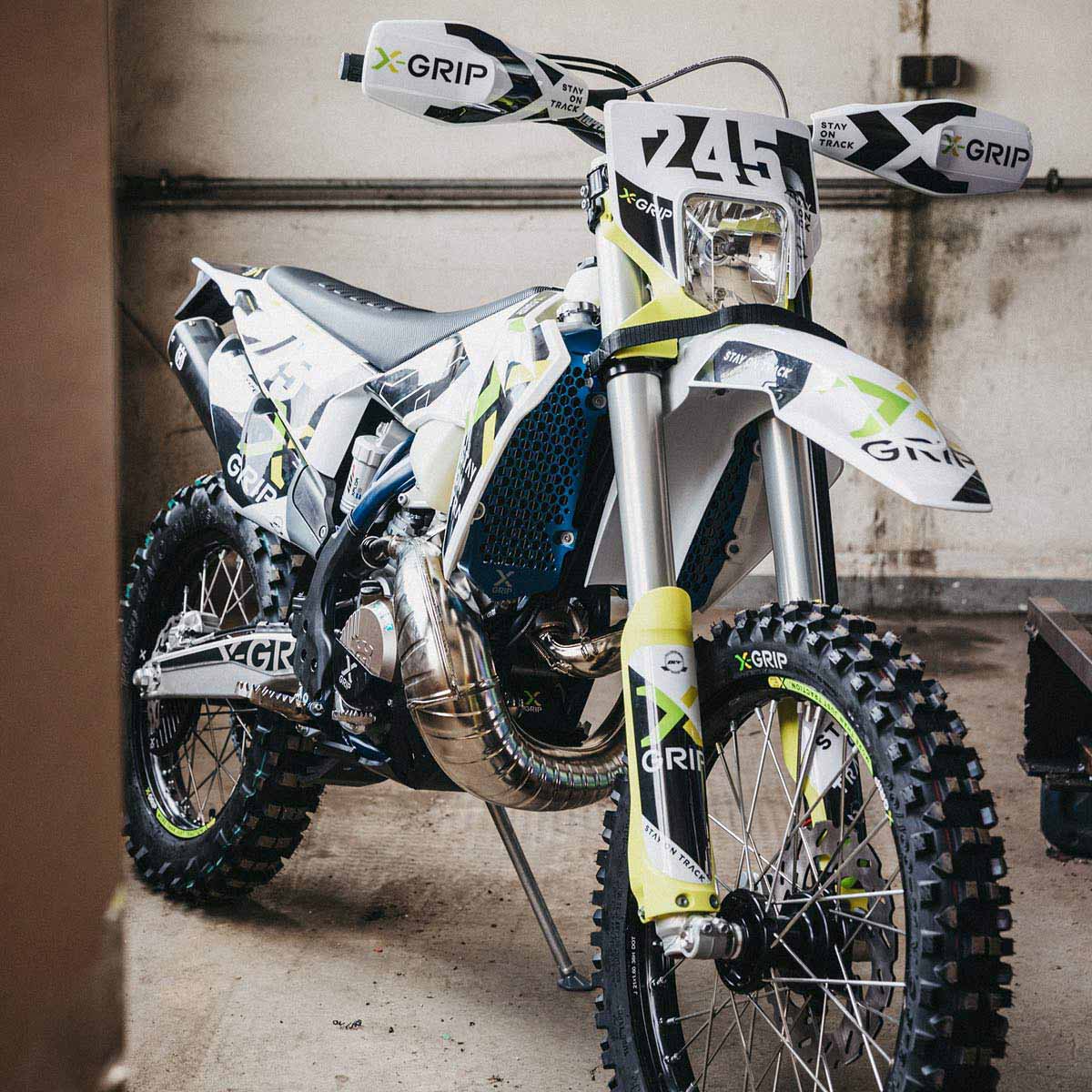 X-Grip — Kühlerschutz orange — GasGas, Husqvarna, KTM 2019-2023 (34 Modelle)