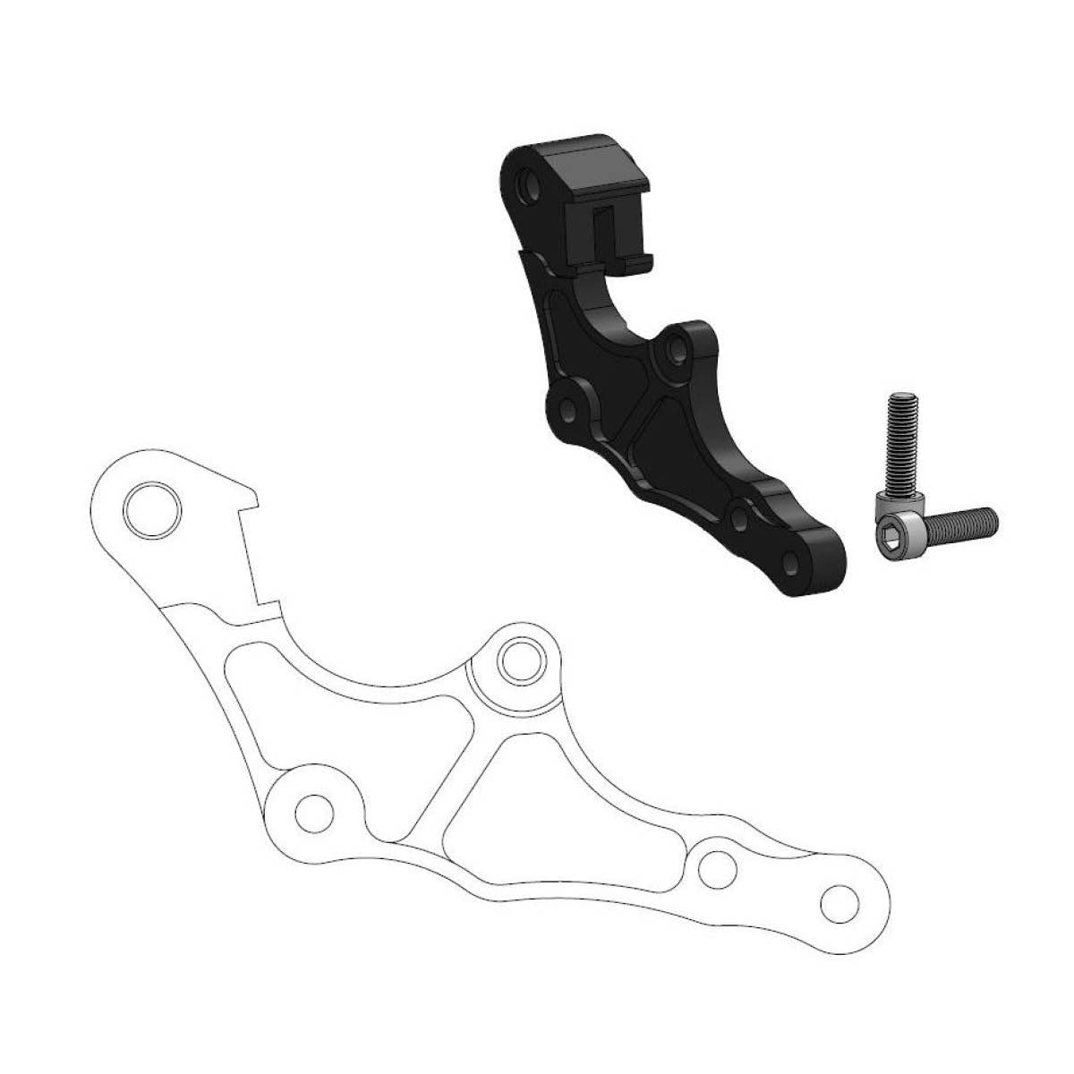 Moto Master — Adapter SM-Street — GasGas, Husqvarna 2021-2026 (21 Modelle)