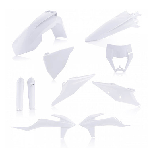 Acerbis — FULL PLASTIKKIT — KTM 2020-2023 (7 Modelle) – Weiß 2 (Off-White)