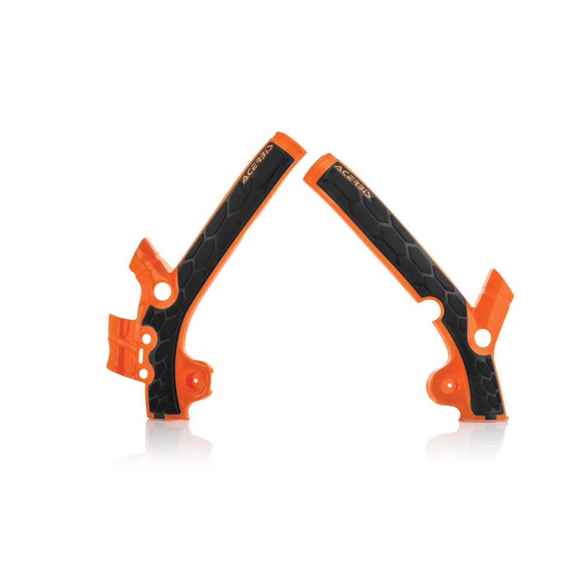 Acerbis — Rahmenschutz X-GRIP — Husqvarna TC 85 2014-2017 / KTM 85 SX 2013-2017 – Orange (KTM-Orange bis 2015)