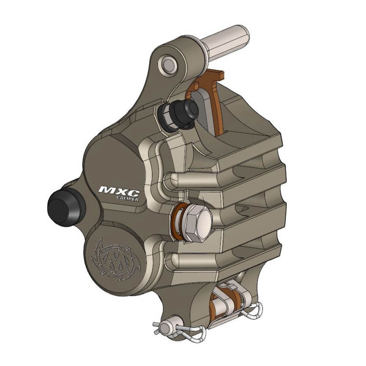 Moto Master — MXC Bremssattel vorne — Ducati, GasGas, Husqvarna, Kawasaki, KTM, Sherco, Triumph 2009-2026 (49 Modelle)
