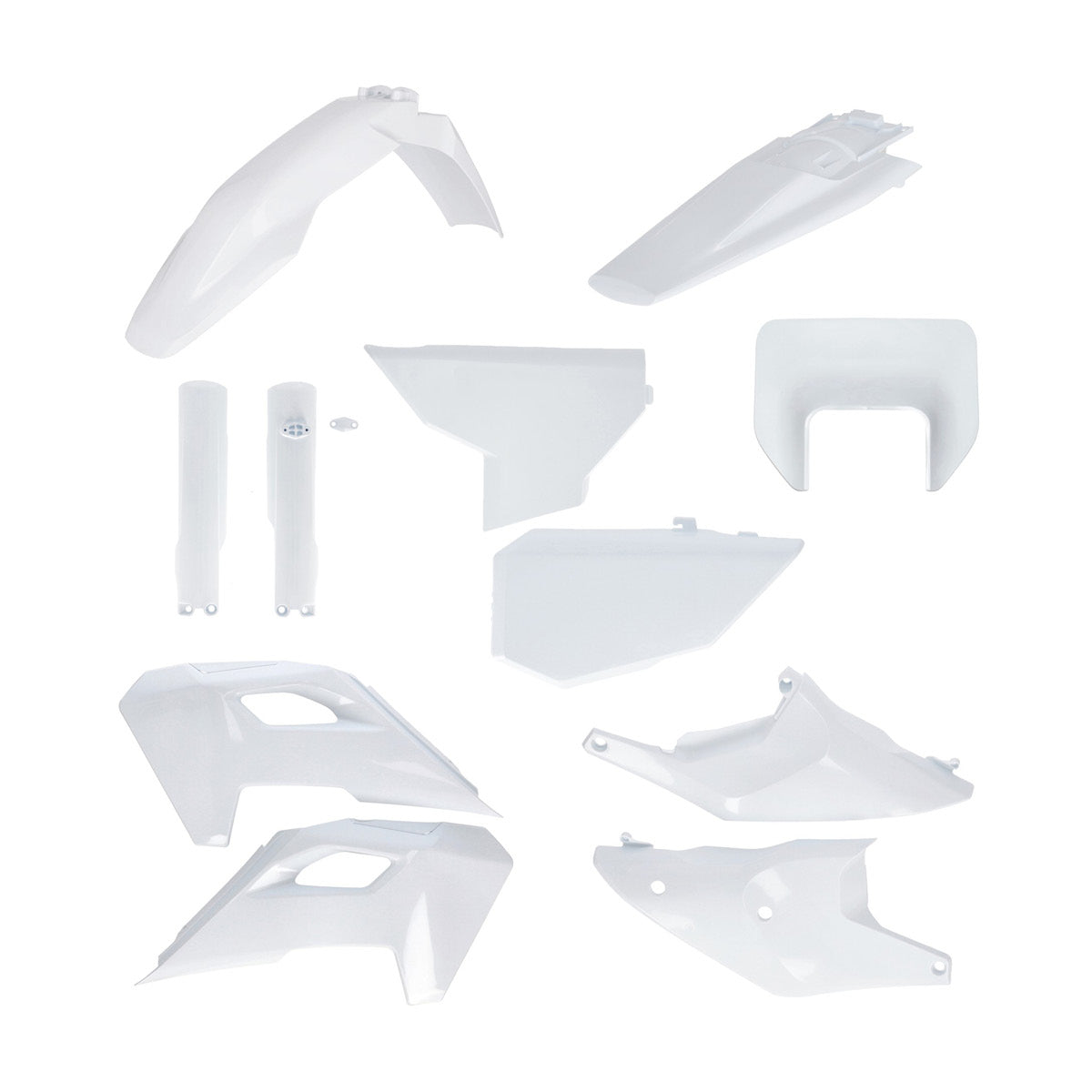 Acerbis — FULL PLASTIKKIT — Husqvarna 2026-2027 (7 Modelle) – Weiß 2 (Off-White)