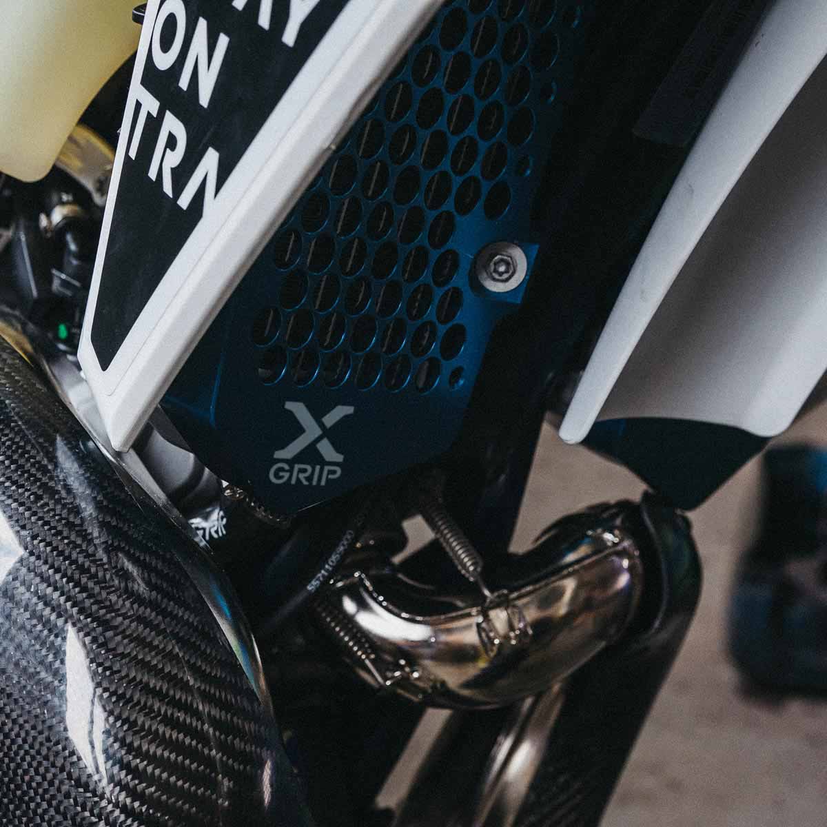 X-Grip — Kühlerschutz orange — GasGas, Husqvarna, KTM 2019-2023 (34 Modelle)