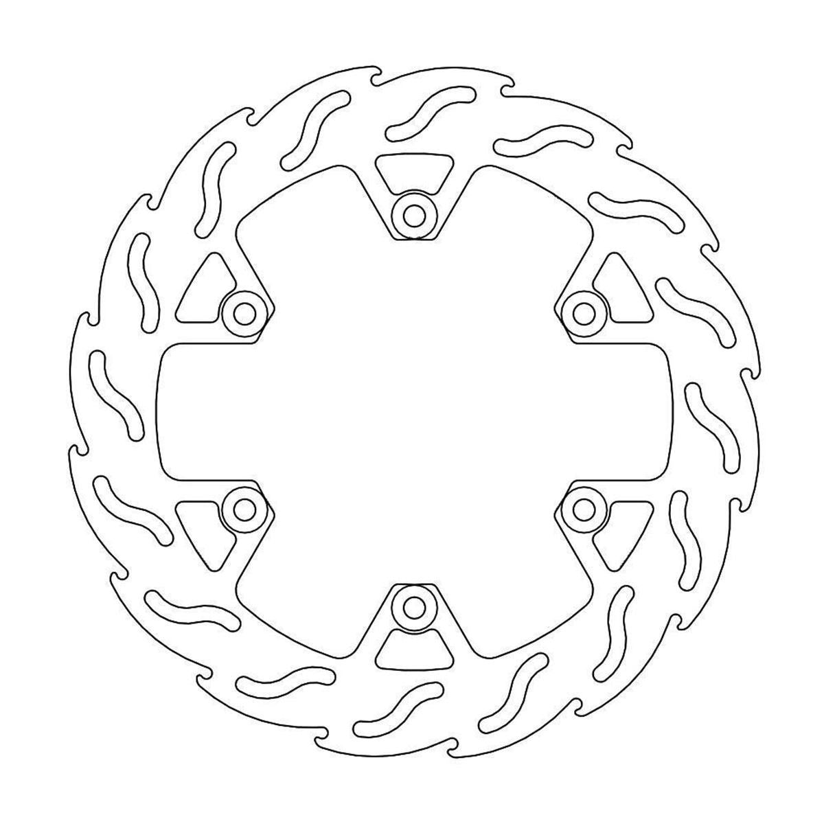 Moto Master — Flame (OS) Bremsscheibe — Beta, GasGas, Husaberg, Husqvarna, KTM 2003-2026 (68 Modelle)