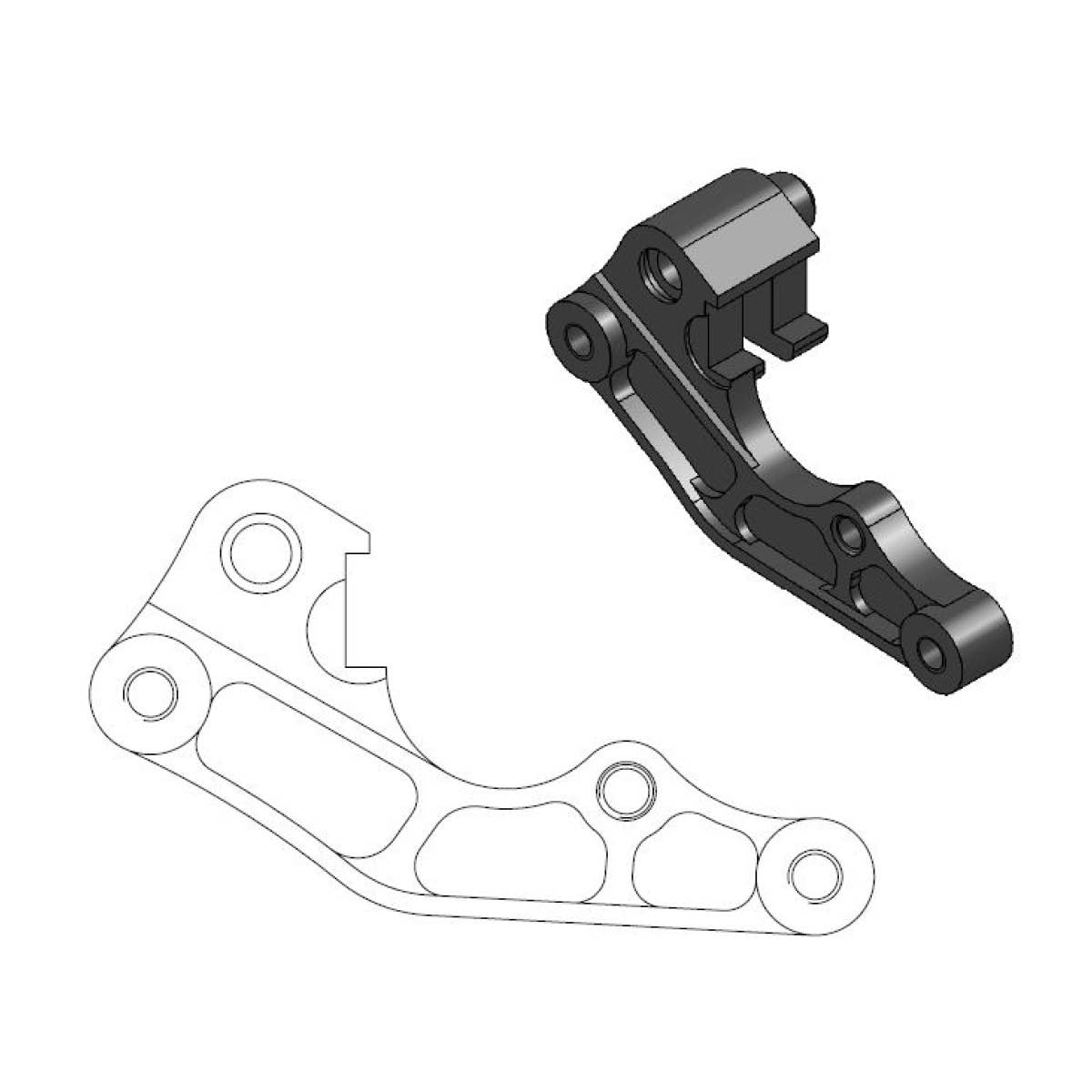 Moto Master — Adapter Oversize — Yamaha 2005-2013 (6 Modelle)