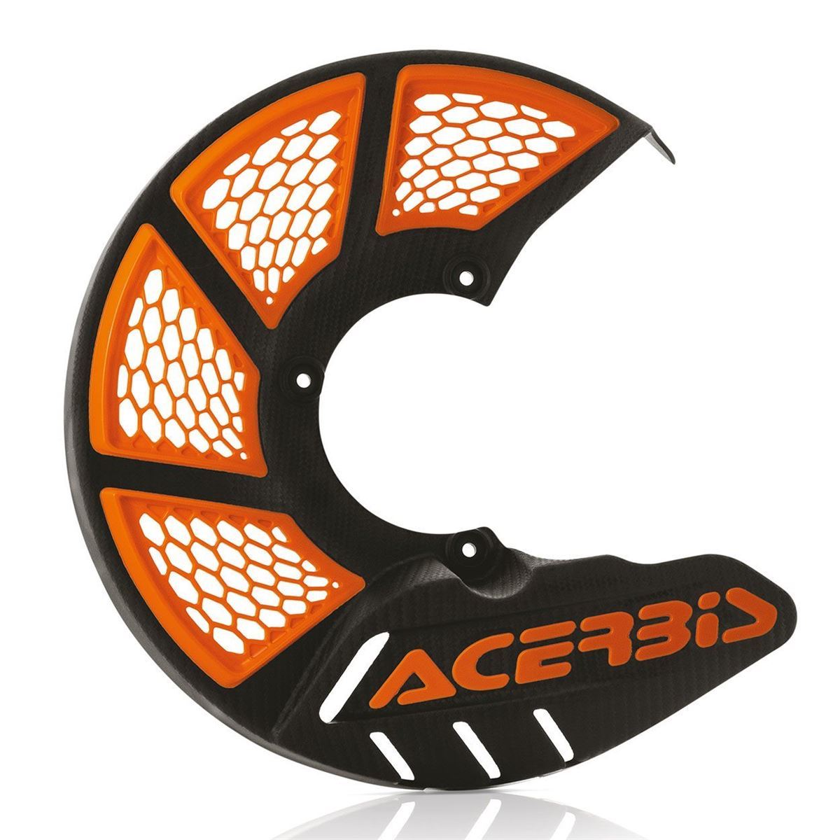 Acerbis — Bremsscheibenabdeckung X-BRAKE 2.0 245 – Schwarz/Orange