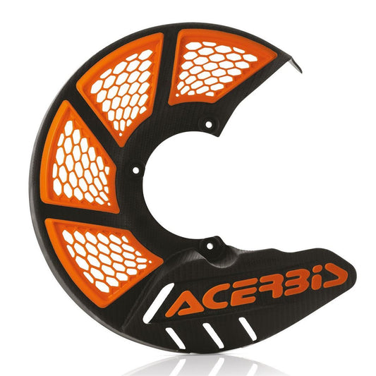 Acerbis — Bremsscheibenabdeckung X-BRAKE 2.0 245 – Schwarz/Orange