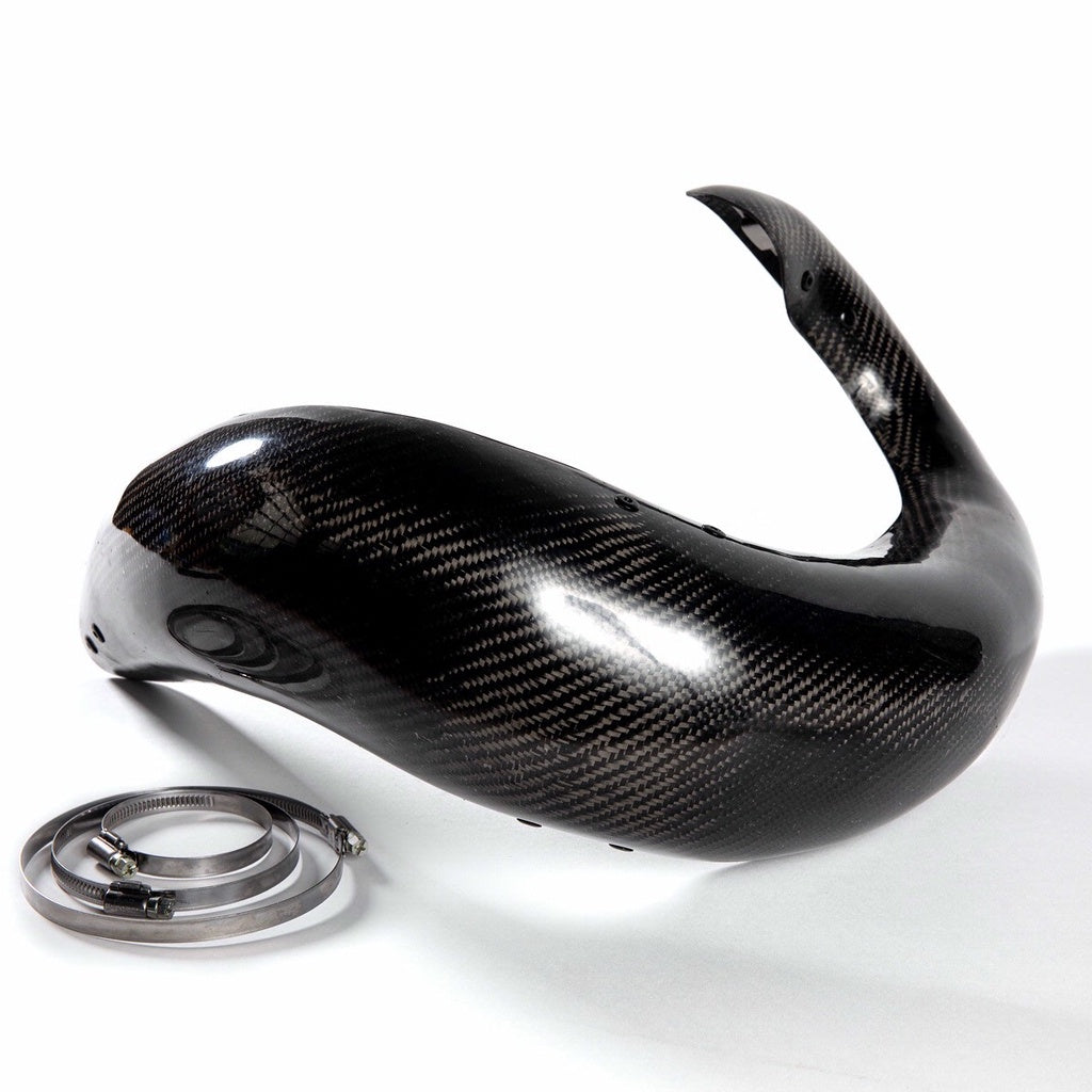 X-Grip — Karbon Auspuffschutz — Sherco 250 SE 2017-2022 / Sherco 300 SE 2017-2022