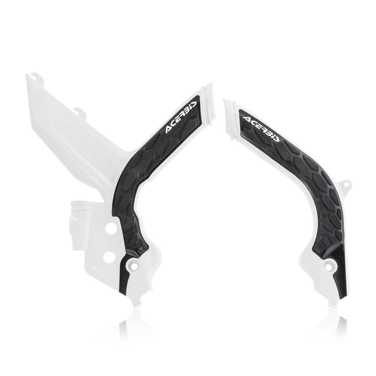 Acerbis — Rahmenschutz X-GRIP — KTM 2020-2023 (7 Modelle) – Weiß/Schwarz