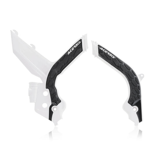 Acerbis — Rahmenschutz X-GRIP — KTM 2020-2023 (7 Modelle) – Weiß/Schwarz