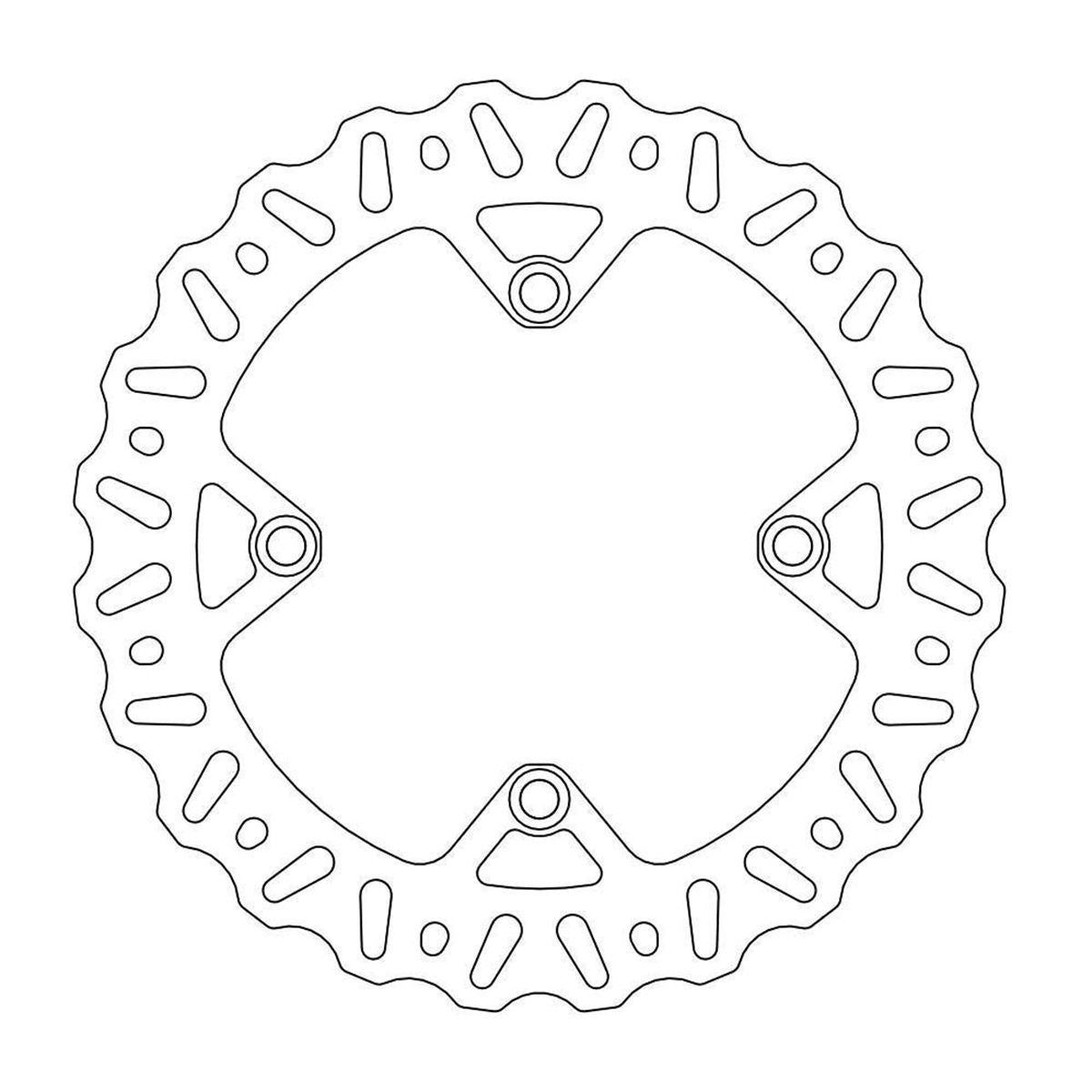 Moto Master — Nitro Bremsscheibe — Husqvarna TC 250 2011-2013 / Husqvarna TE 250 2011-2013