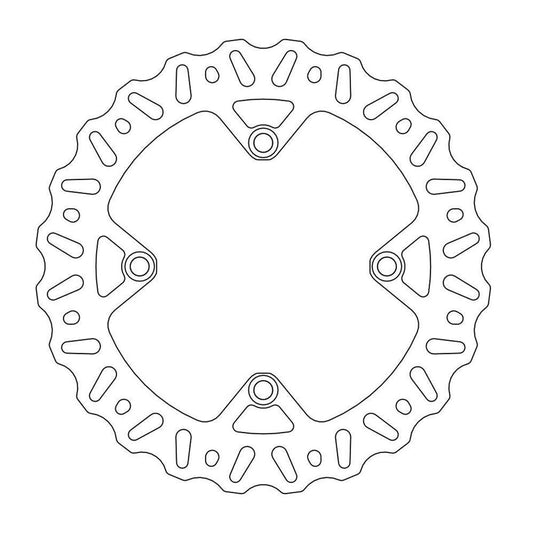 Moto Master — Nitro Bremsscheibe — Husqvarna TC 250 2011-2013 / Husqvarna TE 250 2011-2013