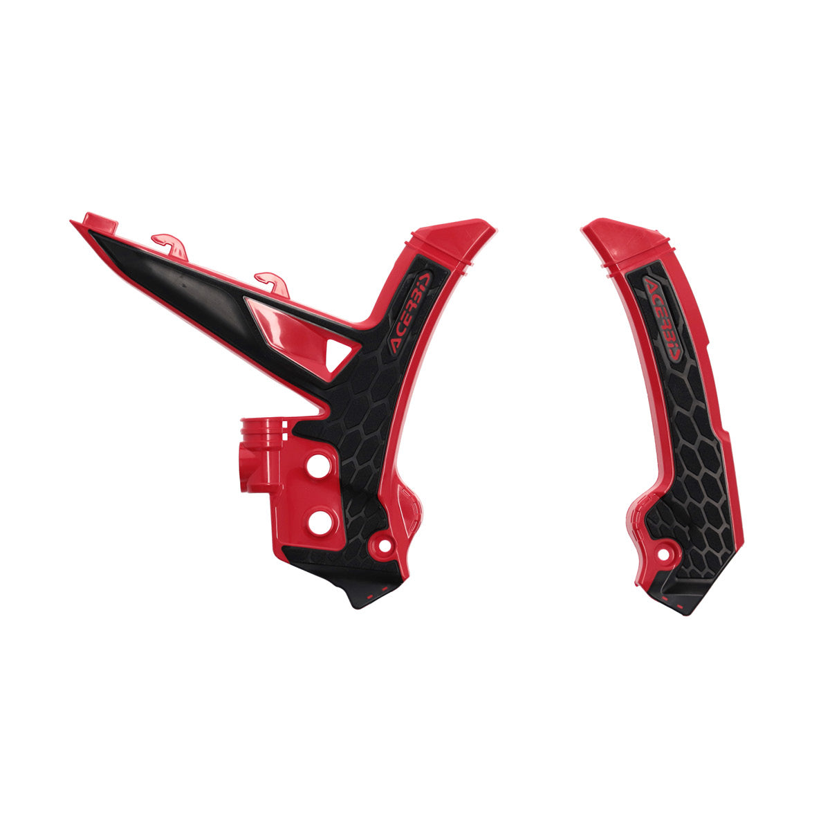 Acerbis — Rahmenschutz X-GRIP — GasGas 2024-2027 (14 Modelle) – Rot/Schwarz
