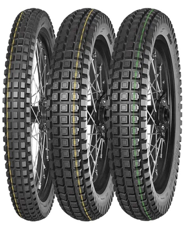 Mitas Reifen Enduro Hybrid 80/100-21 (2.75-21) 51P TL/TT Super Yellow M+S