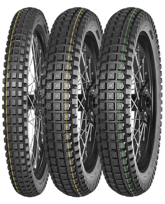 Mitas Reifen Enduro Hybrid 80/100-21 (2.75-21) 51P TL/TT Super Yellow M+S