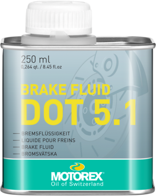 Motorex Brake Fluid DOT 5.1 Niedrigviskose Bremsflüssigkeit für ABS-Systeme