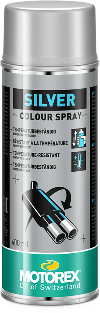 Motorex Black Colour Spray Mattschwarze Lackfarbe, temperaturbeständig bis +400 °C