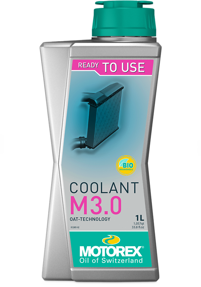 Motorex Coolant M3.0 Ready to Use Gebrauchsfertiges OAT-Kühlmittel, Kühlflüssigkeit