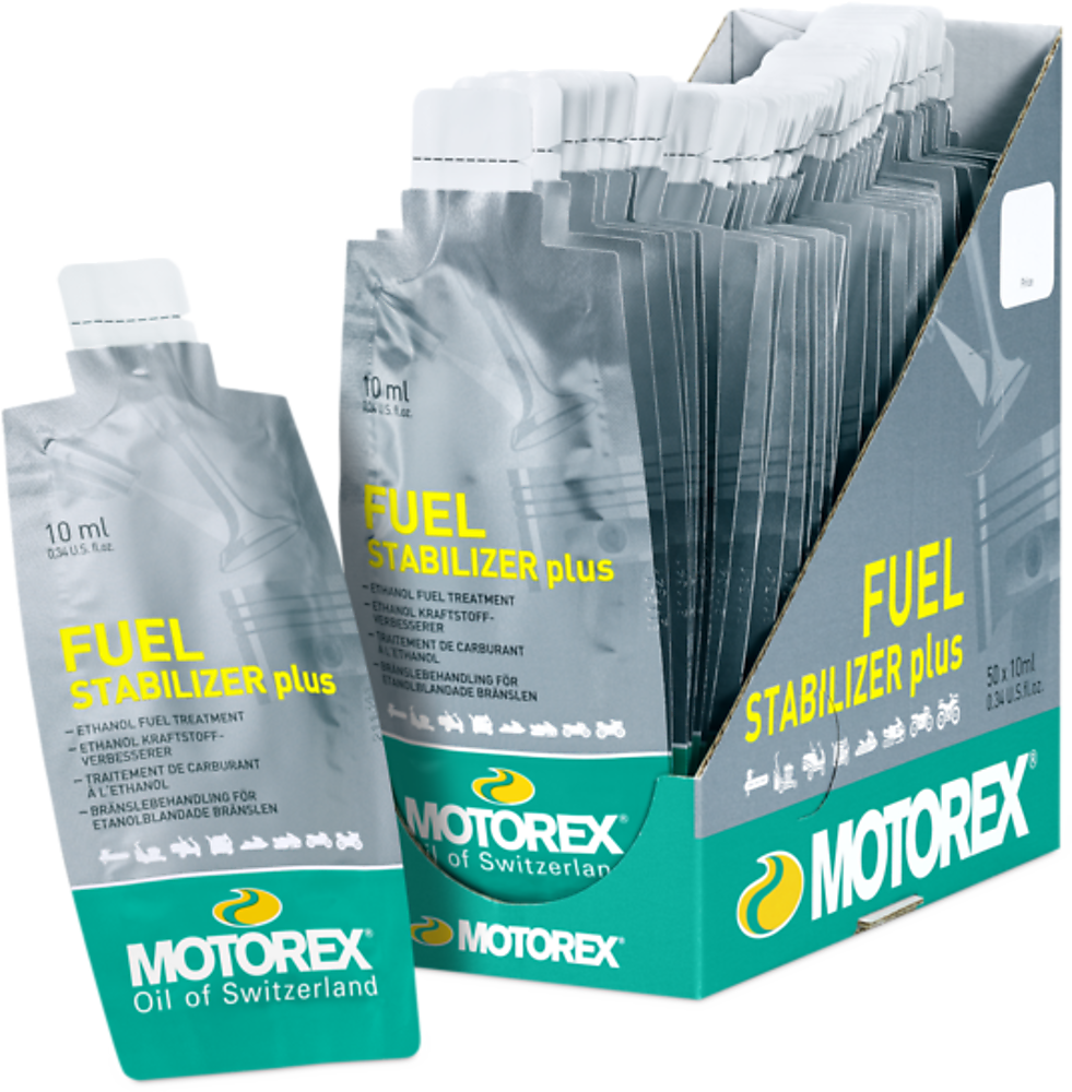 Motorex Fuel Stabilizer Plus Kraftstoff-Additiv für ethanolhaltige Kraftstoffe, Kraftstoffsystemschutz