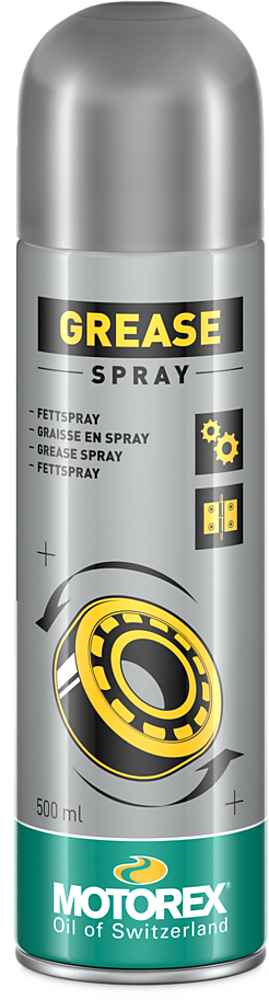 Motorex Grease Spray Fettspray für Schmierstellen, an die kein Pinsel kommt