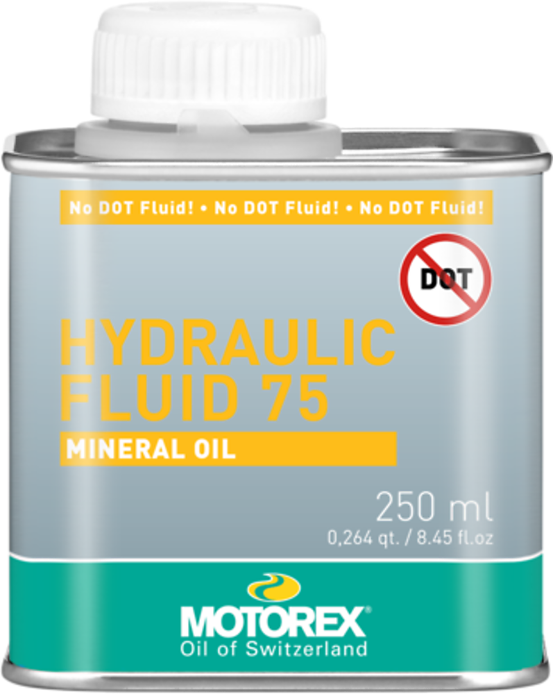 Motorex Hydraulic Fluid 75 Mineralisches Hydrauliköl für Brems- und Kupplungssysteme