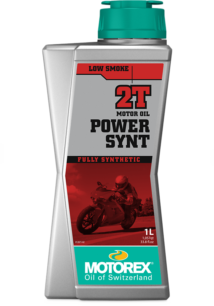 Motorex Power Synt 2T Vollsynthetisches 2-Takt-Motoröl für sportliche Straßenmaschinen
