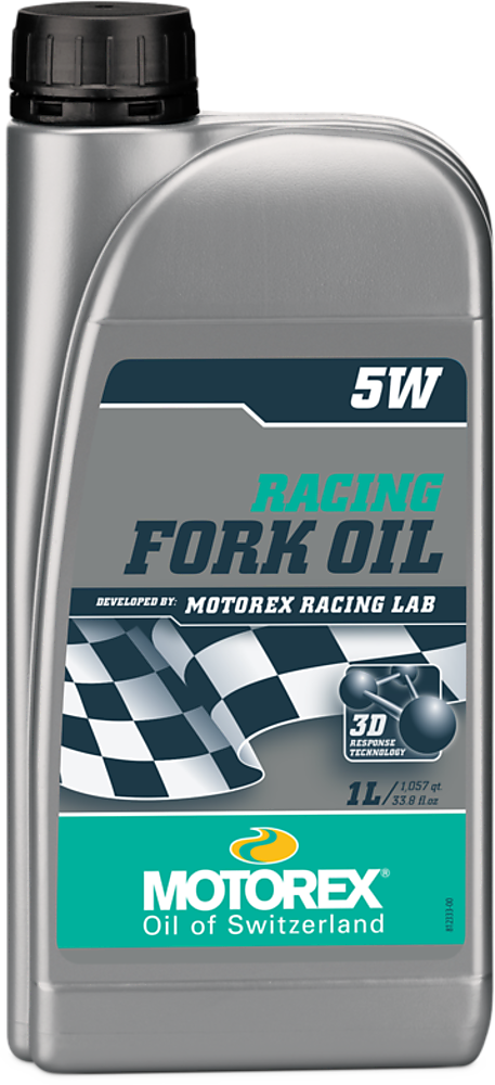 Motorex Racing Fork Oil 5W Gabelöl gegen Stick-Slip in der Gabel