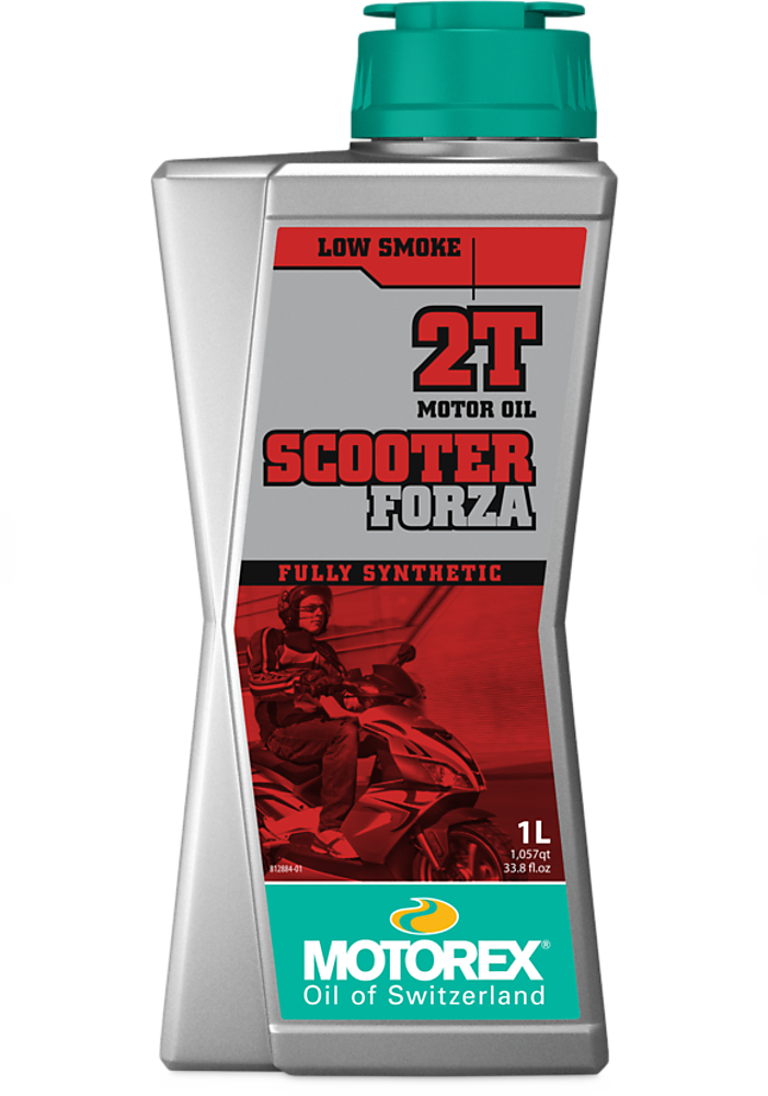 Motorex Scooter Forza 2T Vollsynthetisches 2-Takt-Motoröl für Sportroller