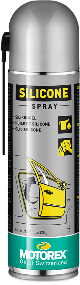 Motorex Silicone Spray Pflege- und Schutzspray für Gummi, Kunststoff und Metall