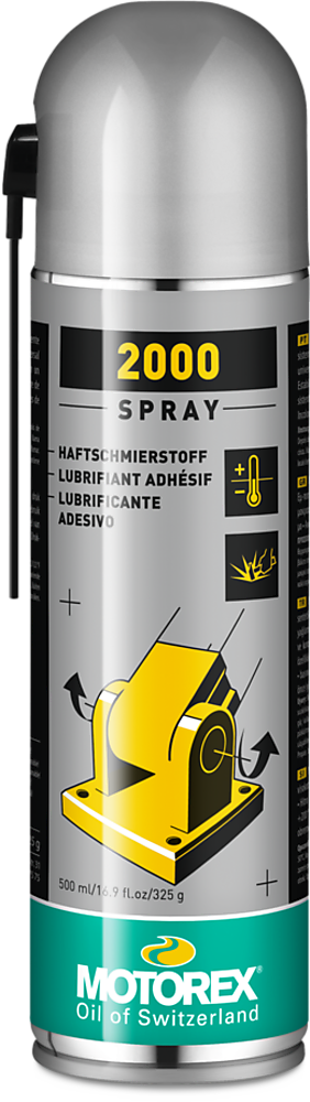 Motorex Spray 2000 Vollsynthetischer Haftschmierstoff, farblos und silikonfrei