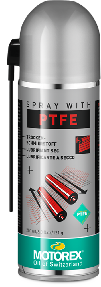 Motorex Spray with PTFE Trockenschmierstoff und Trennmittel ohne ölige Rückstände