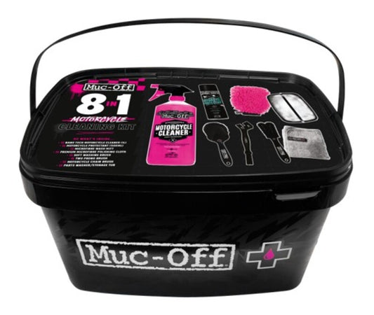 Muc-Off 8 in 1 Motorrad-Reinigungsset, Reiniger