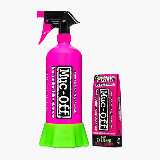 Muc-Off Bottle for Life Bundle - Aluminium Bottle/Punk Powder, Reiniger