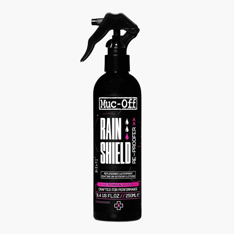 Muc-Off Rain Shield Re-proofer - Spray 250ml, Reiniger