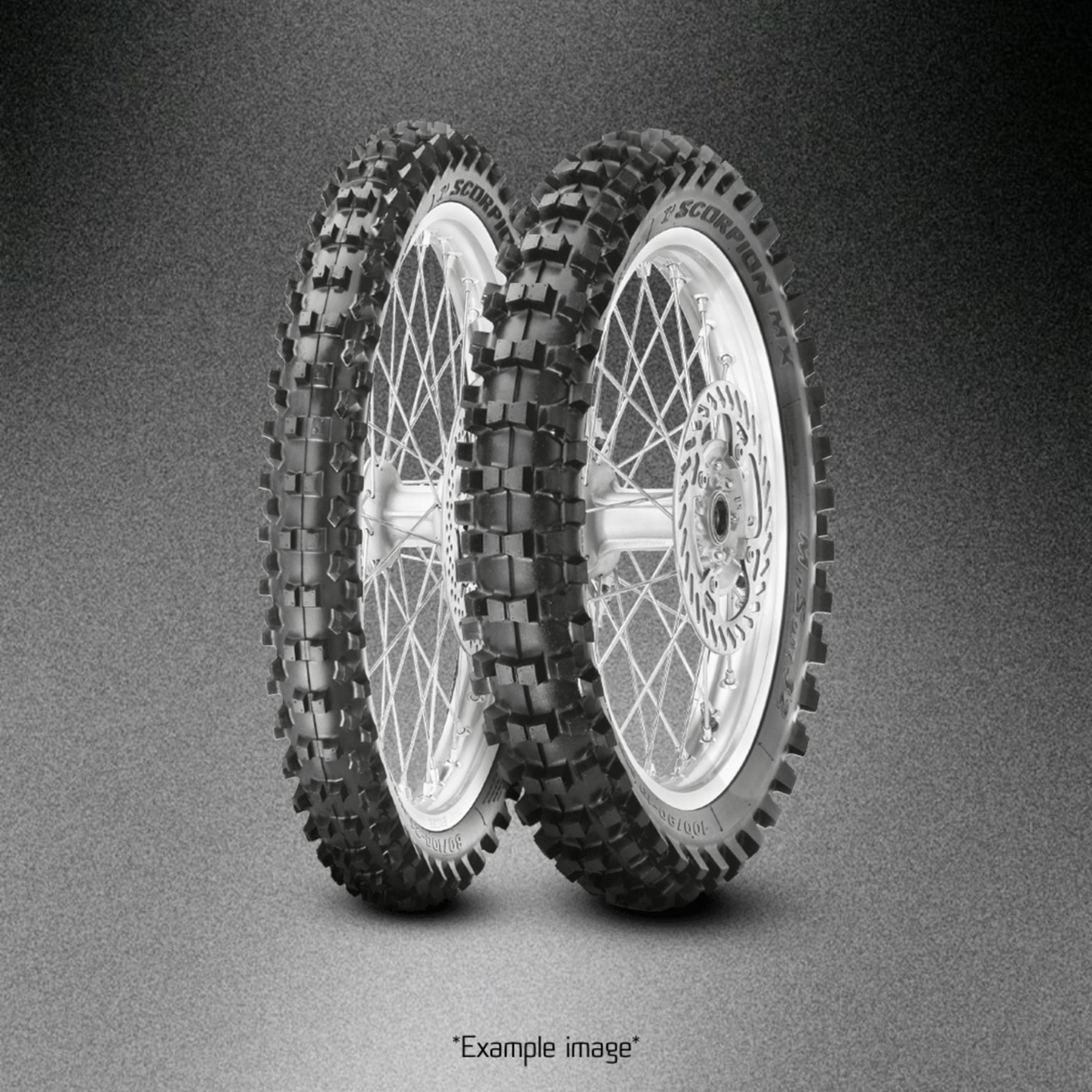 Pirelli Scorpion MX32 Mid Soft Motocross-Vorderreifen für 80/100-21 M/C 51M MST