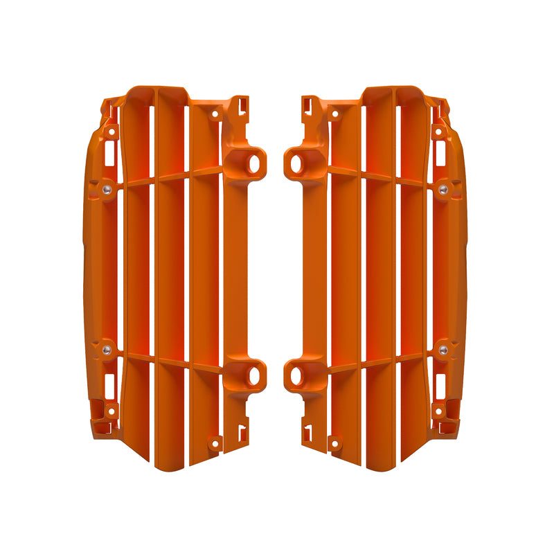 Polisport Kühlerlamellen Orange, Kühlerschutz