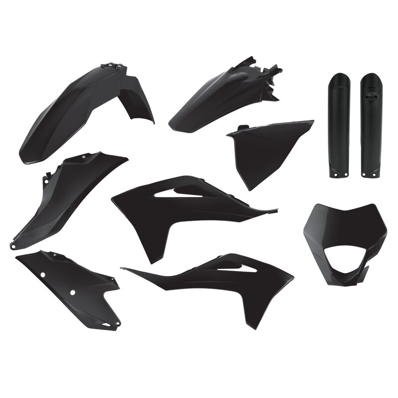 Polisport Plastik-Kit Schwarz GasGas EC, Kunststoffteil