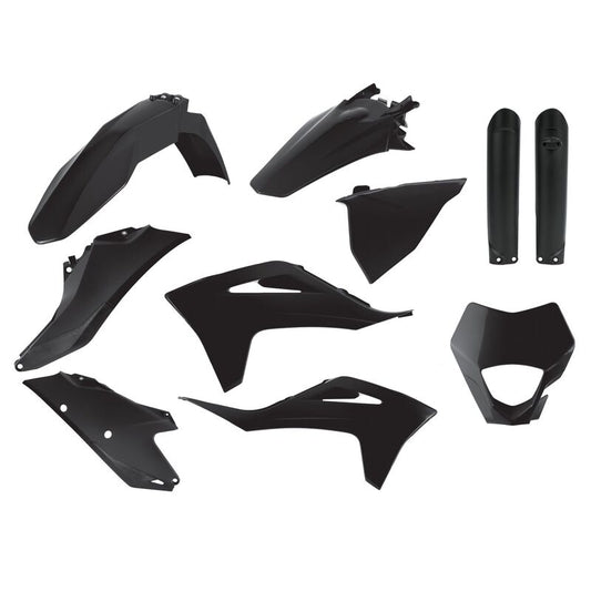 Polisport Plastik-Kit Schwarz GasGas EC, Kunststoffteil