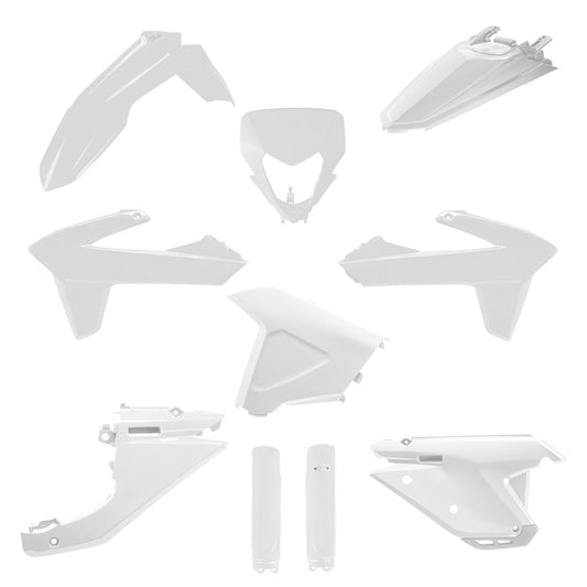 Polisport Plastik-Kit weiß für Sherco 125 SE, 91623, Kunststoffteil