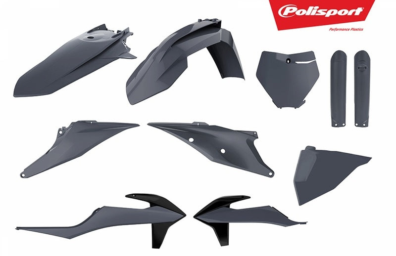 Polisport Plastik-Kits Nardo-grau KTM SX/SX-F 90814, Kunststoffteil