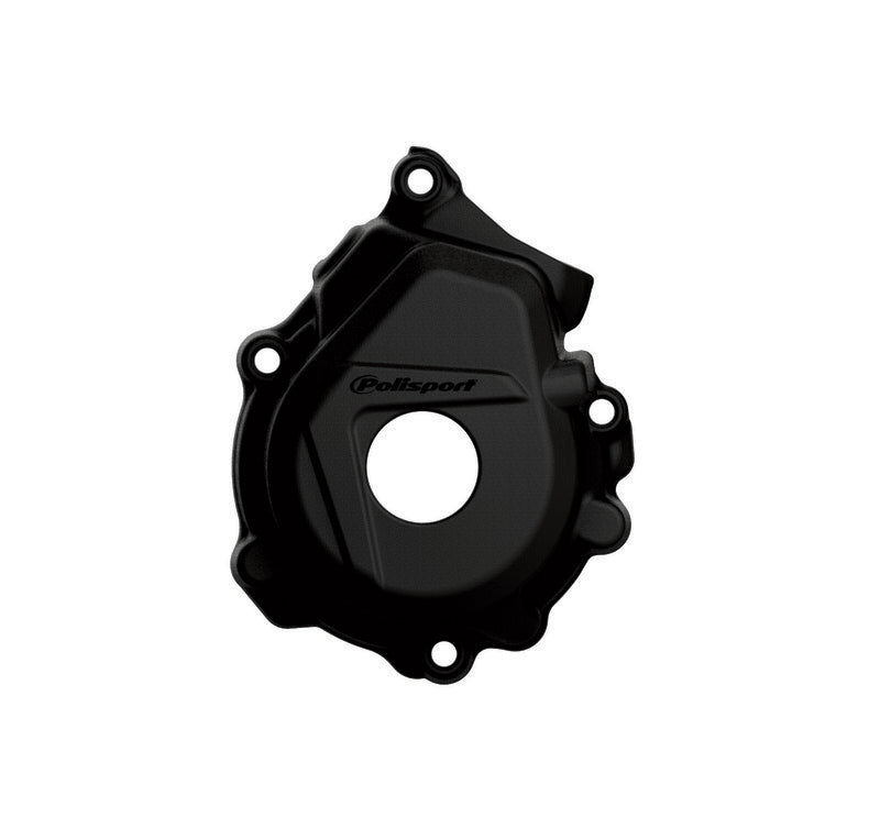 Polisport Zündungsgehäusedeckel-Schutz schwarz KTM/Husqvarna Schwarz & Schwarz für GasGas MC 250 F, Motorschutz