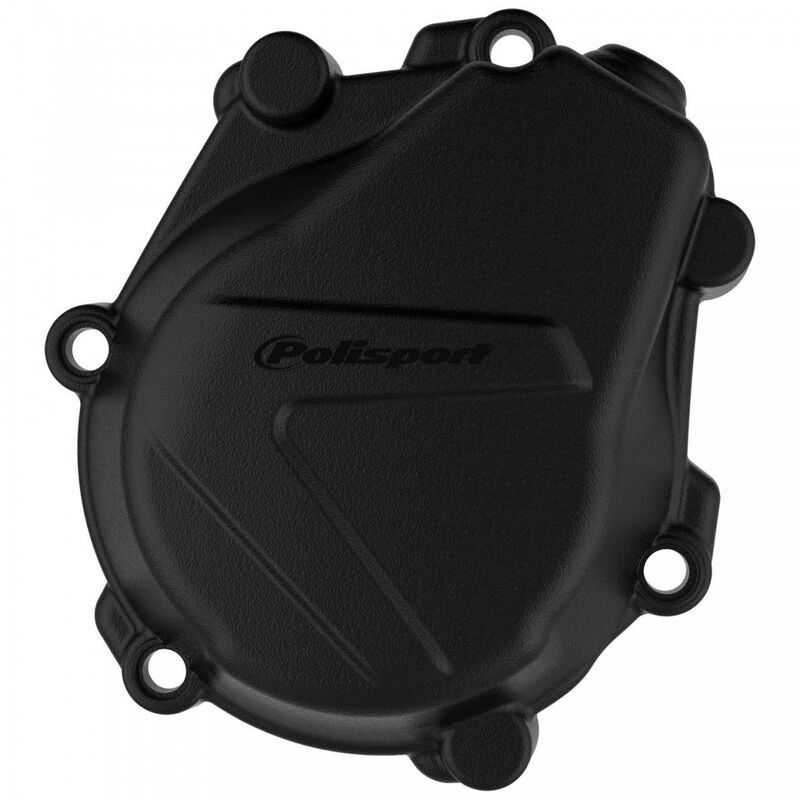 Polisport Zündungsgehäusedeckel-Schutz schwarz Schwarz & Schwarz für GasGas MC 450 F, Motorschutz