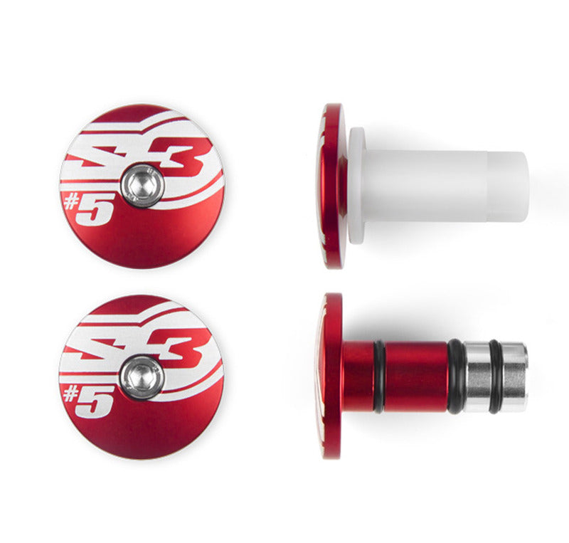 S3 End 5 Lenkerenden Ø14mm rot - HA-END5-R