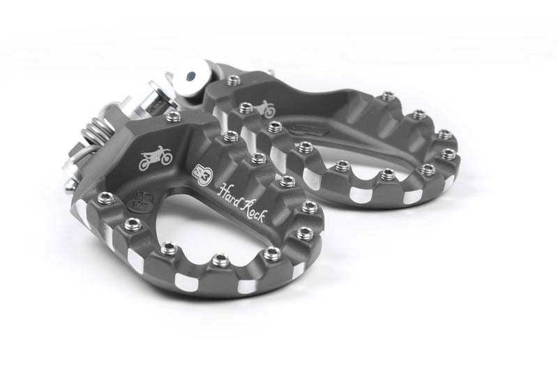 S3 Hard Rock Enduro Fußrasten Aluminium titan - ESK-494-T, Ansicht 2