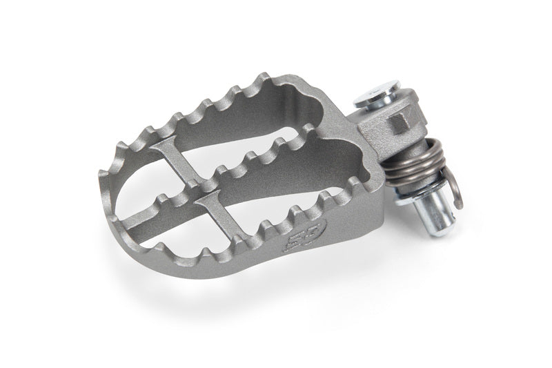 S3 Hard Rock Enduro Fußrasten Stahl titan - ESK-569-T, Ansicht 2