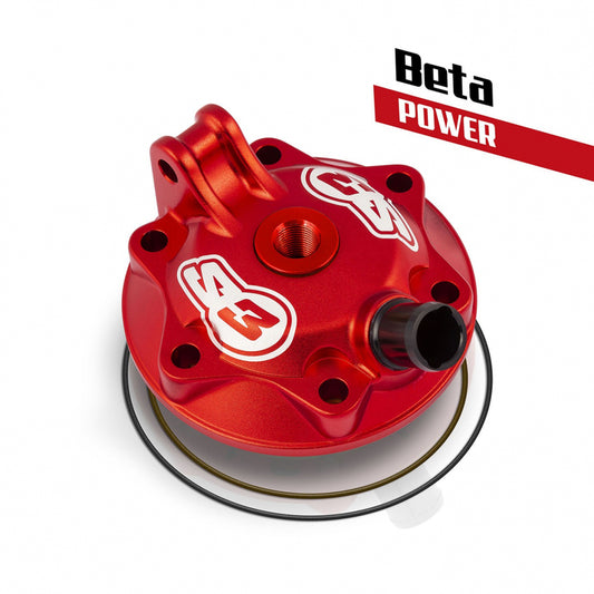 S3 Power Zylinderkopf- & Einsatz-Kit Hohe-Verdichtung - Rote Beta RR 250 - PWR-BETARR-250-R